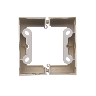 SIMON 54 PREMIUM Caja de superficie, profunda, simple, plegable, metalizada, oro mate