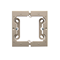 SIMON 54 PREMIUM Caja de superficie, profunda, simple, plegable, metalizada, oro mate