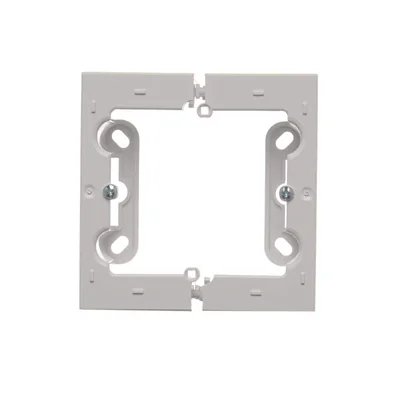 SIMON 54 PREMIUM Deep surface-mounted single folding box white