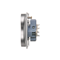 SIMON 54 PREMIUM Earthed double socket outlet with phase invariance function 16A 230V complete silver matt