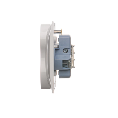 SIMON 54 PREMIUM Earthed double socket outlet with phase invariance function 16A 230V complete white
