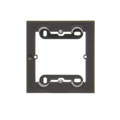 SIMON 54 PREMIUM Коробка накладного монтажу, 1-місна, металізований коричневий мат