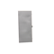 SIMON 54 PREMIUM Scatola da parete 1 posto metallizzato argento opaco