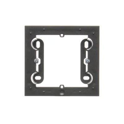 SIMON 54 PREMIUM Surface-mounted box, 1-gang, metallised anthracite