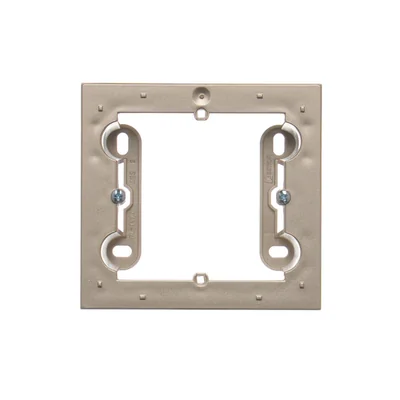 SIMON 54 PREMIUM Surface-mounted box, 1-gang, metallised gold mat