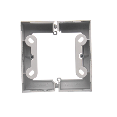 SIMON 54 PREMIUM Surface-mounted deep single folding box metallised silver mat