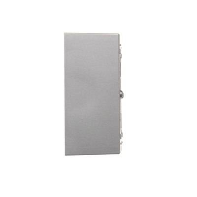 SIMON 54 PREMIUM Surface-mounted deep single folding box metallised silver mat