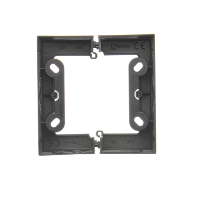 SIMON 54 PREMIUM Surface-mounted deep single metallised box, anthracite