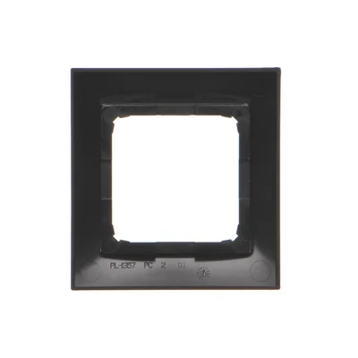Simon 54 Premium WMDZ-0110xx-049 Cadre simple PREMIUM IP20 / IP44 ; noir