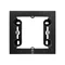 Simon 54 Premium WMDZ-201xxx-049 Single-gang surface-mounted box for PREMIUM frames. Depth 35 mm; black