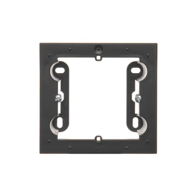 Simon 54 Premium WMDZ-201xxx-049 Single-gang surface-mounted box for PREMIUM frames. Depth 35 mm; black