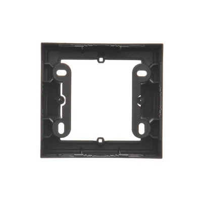 Simon 54 Premium WMDZ-201xxx-049 Single-gang surface-mounted box for PREMIUM frames. Depth 35 mm; black