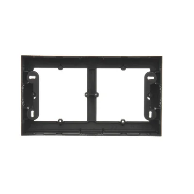 Simon 54 Premium WMDZ-202xxx-049 2-gang surface-mounted box for PREMIUM frames. Depth 35 mm; black