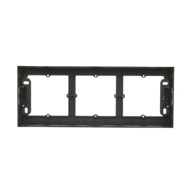 Simon 54 Premium WMDZ-203xxx-049 3-gang surface-mounted box for PREMIUM frames. Depth 35 mm; black