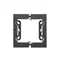 Simon 54 Premium WMDZ-22xCxx-049 Single surface-mounted box, foldable for Simon 54 PREMIUM frames. Depth 40 mm (1 pc. DSC/.. = 2 elements); black