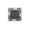 SIMON 54 Presa HDMI, doppia marrone, opaco