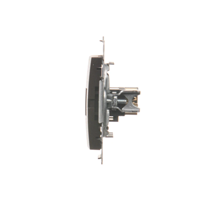 SIMON 54 Presa HDMI, doppia marrone, opaco