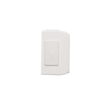SIMON 54 Prise de courant double en saillie IP44 avec mise à la terre schuko et obturateurs Version scandinave 16A 230V blanc