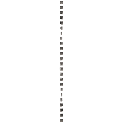 SIMON 54 Quadruple surface-mounted socket outlet with earthing schuko with shutters Scandinavian version 16A 230V quick connectors anthracite