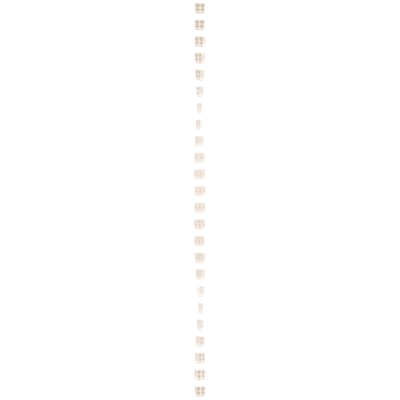 SIMON 54 Quadruple surface-mounted socket outlet with shutters, Scandinavian version, 16A 230V, white quick connectors