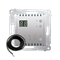 SIMON 54 Regolatore di temperatura con display e sensore esterno (sonda), oro opaco, metallizzato