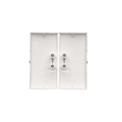 SIMON 54 Rocker with window for switches and double push-buttons with backlight antibacterial white