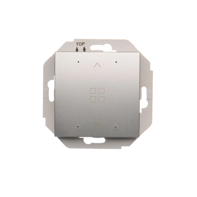 SIMON 54 Roller shutter group controller silver matt metallized 8A