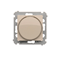 SIMON 54 Rotary dimmer for dimmable LEDs (module) 230V 5-250W cream