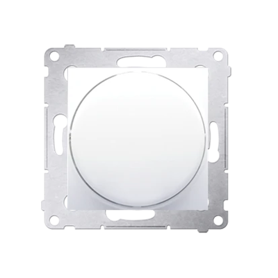 SIMON 54 Rotary dimmer for dimmable LEDs (module) 230V 5-250W white
