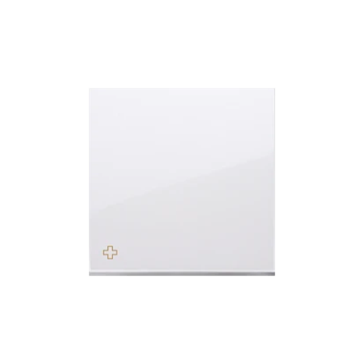 SIMON 54 Single rocker for switches and buttons antibacterial white