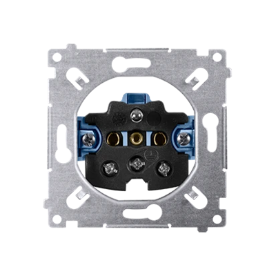 SIMON 54 Single socket-outlet with grounding (mechanism) 46A, 250V