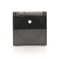 SIMON 54 Socket cover for the IP44 version with brown mat shutters and a transparent flap