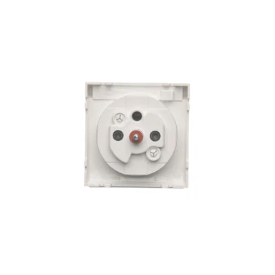 SIMON 54 Socket cover for the IP44 version with shutters, antibacterial white with a flap