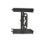 SIMON 54 Surface-mounted box - an extension element for a single box folded to multiple frames, anthracite, metallized