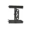 SIMON 54 Surface-mounted box - an extension element for a single box folded to multiple frames, anthracite, metallized