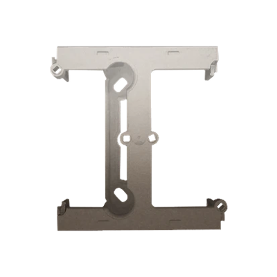 SIMON 54 Surface-mounted box - an extension element for a single box folded to multiple frames, golden matt, metallised