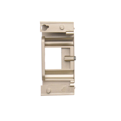 SIMON 54 Surface-mounted box - an extension element for a single box folded to multiple frames, golden matt, metallised