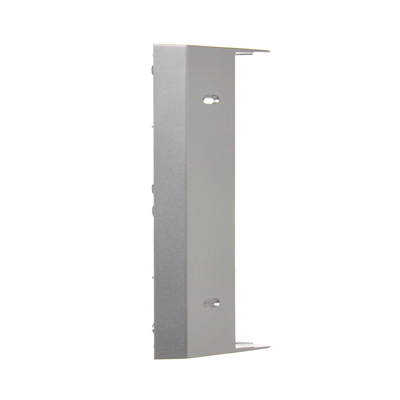 SIMON 54 Surface-mounted corner box, 2-gang metallised silver mat