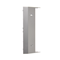 SIMON 54 Surface-mounted corner box, 2-gang metallised silver mat