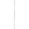 SIMON 54 Surface-mounted corner box, 2-gang metallised silver mat