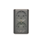 SIMON 54 Surface-mounted double socket outlet with shutters 16A 230V screw terminals anthracite