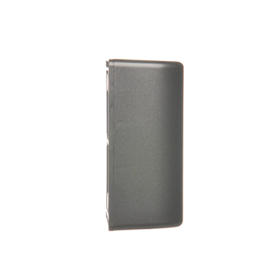 SIMON 54 Surface-mounted double socket outlet with shutters 16A 230V screw terminals anthracite