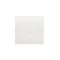 SIMON 54 Tecla única con ventana para interruptores y pulsadores iluminados, blanco antibacterias