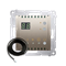 SIMON 54 Temperature controller with display and external sensor (probe) matt silver, metallized