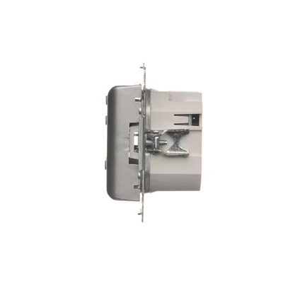 SIMON 54 Temperature controller with display internal temperature sensor (module) 16A 230V silver matt