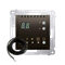 SIMON 54 Temperaturregler mit Display externer Temperatursensor (Modul) 16A 230V braun matt