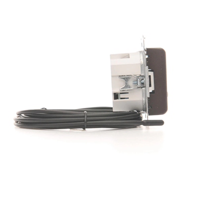 SIMON 54 Temperaturregler mit Display externer Temperatursensor (Modul) 16A 230V braun matt