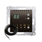 SIMON 54 Temperaturregler mit Display externer Temperatursensor (Modul) 16A 230V braun matt