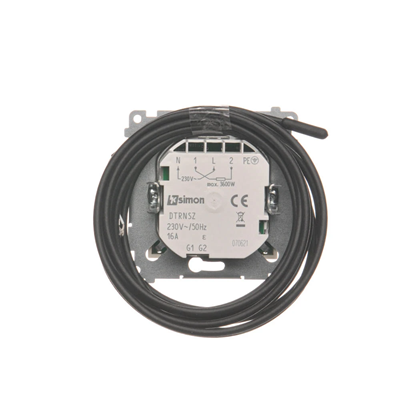 SIMON 54 Temperaturregler mit Display externer Temperatursensor (Modul) 16A 230V Creme
