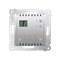 SIMON 54 Termoregolatore con display sensore temperatura interna (modulo) 16A 230V argento opaco